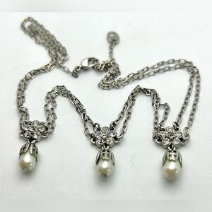 Vintage N.R. Double stranded necklace